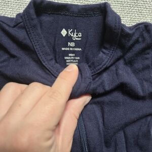 Navy Kyte Baby NB Onesie